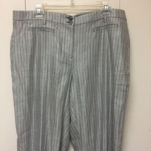 J.Jill linen stretch pants in beautiful gray
